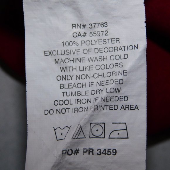 PGA Tour Mens L Red Black Polo Golf Shirt - Picture 2 of 9